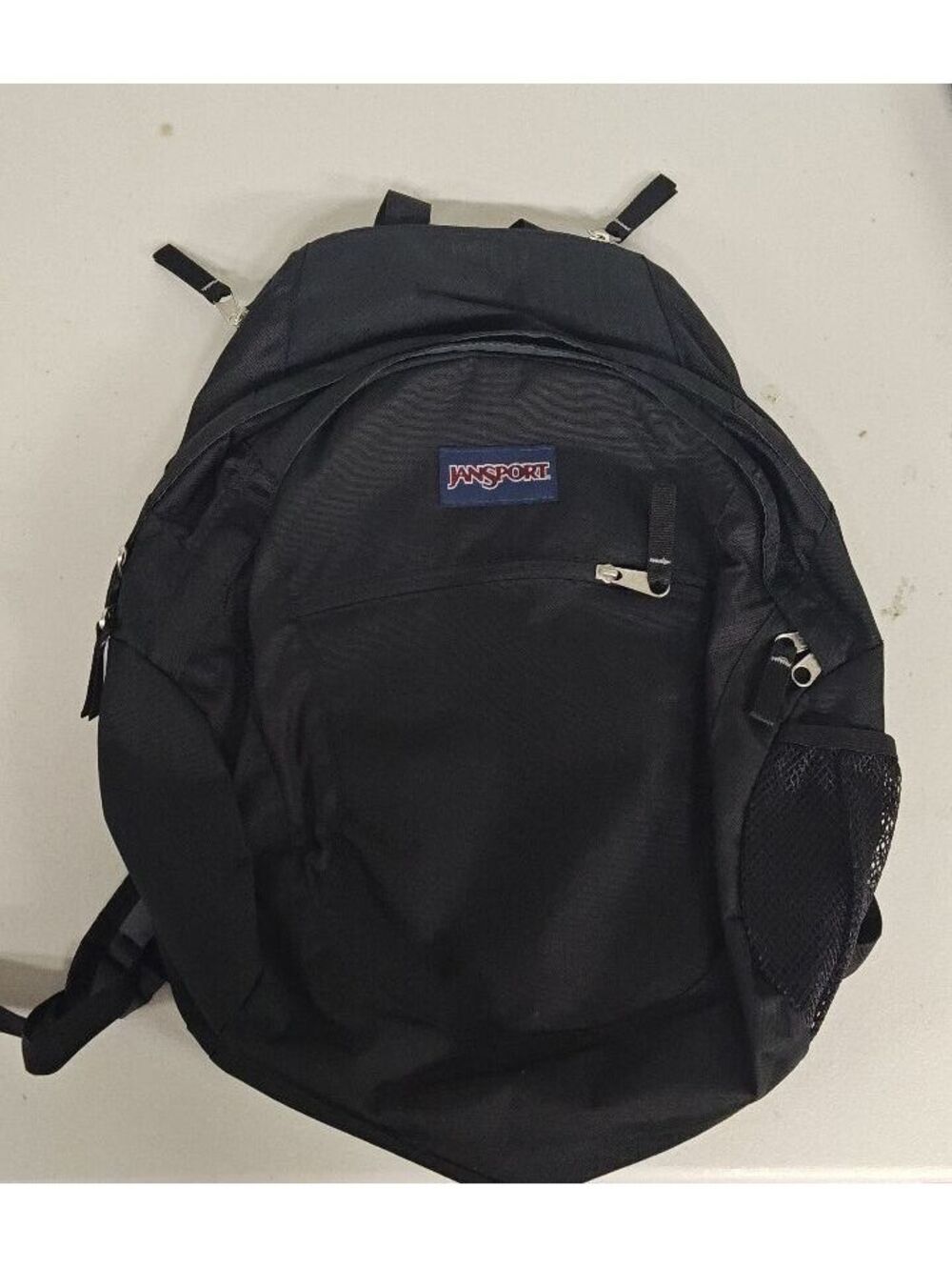 JanSport Wasabi TYG6 Black Laptop Backpack 32L School Travel Bag Excellent